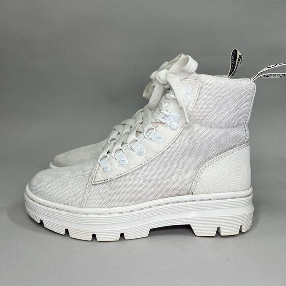 Dr. Martens Women's Size 5 Combs Poly Casual Combat Boots - Picture 4 of 10